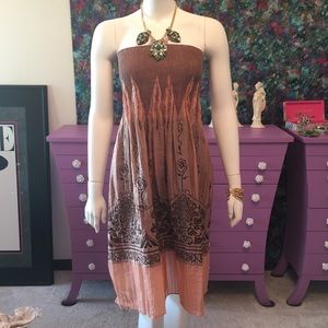 Lapis from Anthropologie Rose Gold Glow Embossed